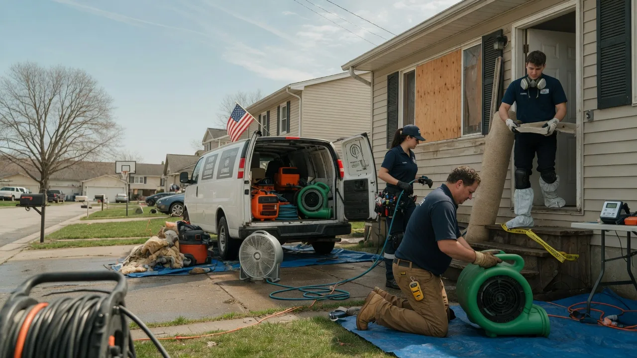 Water Damage Restoration in Danielsville, PA near me